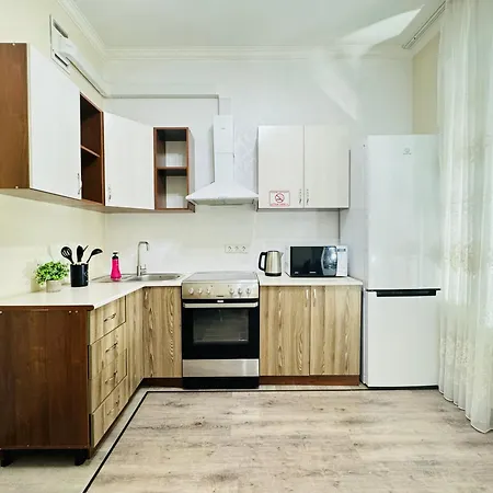 50 Gagarin Park Apartment Almaty Exterior photo